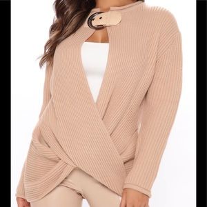 Sexy Buckle Sweater